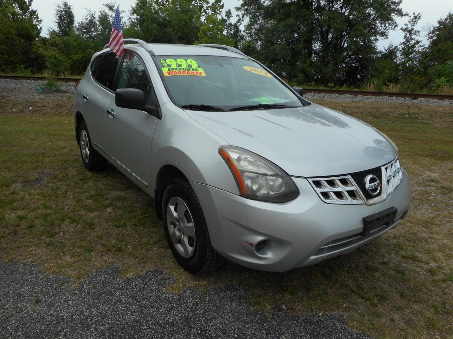 2014 Gray Nissan Rogue (JN8AS5MV4EW) , located at 2553 Airline Blvd, Portsmouth, VA, 23701, (757) 488-8331, 36.813889, -76.357597 - Photo#3